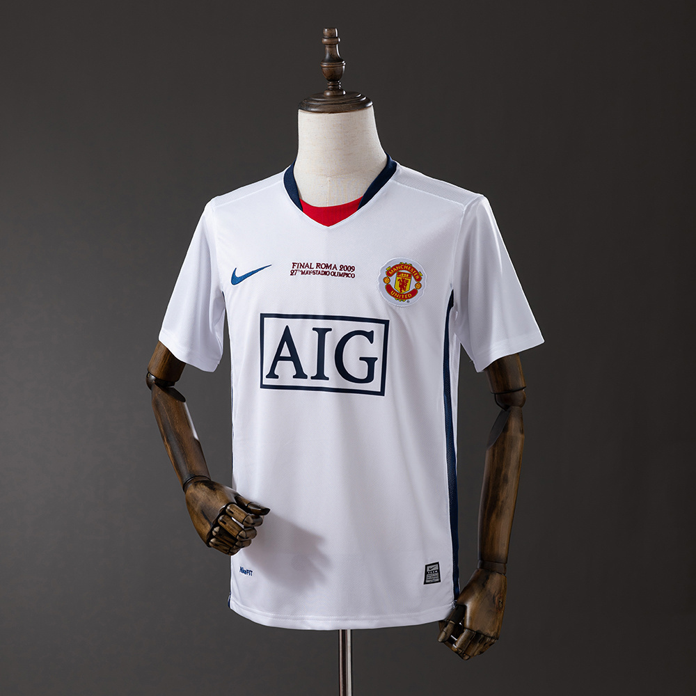 Manchester United 2009 Final retro football jersey Premier League classic shirt