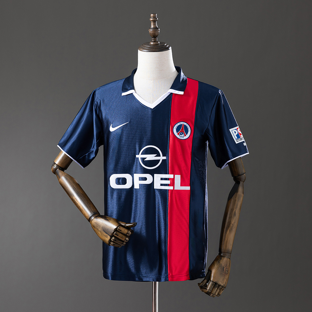 PSG retro football jersey Ligue 1 vintage soccer shirt