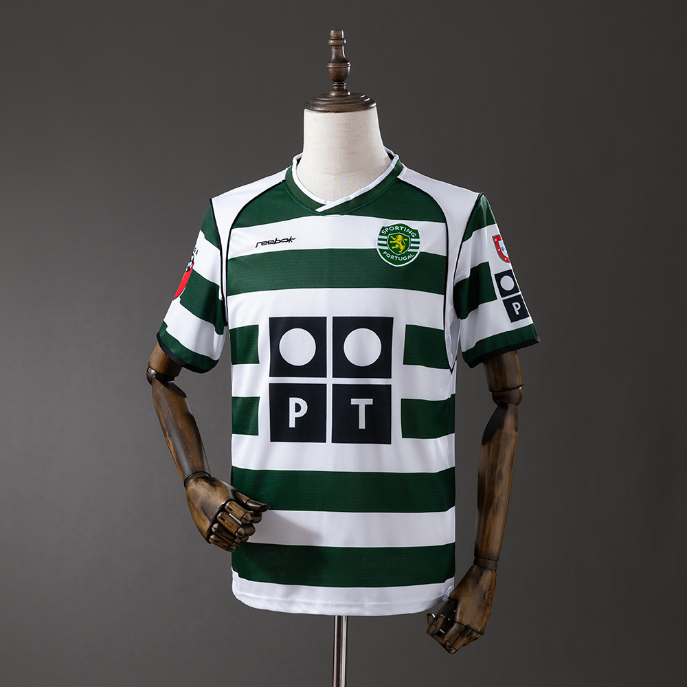 Sporting CP retro football jersey classic soccer shirt